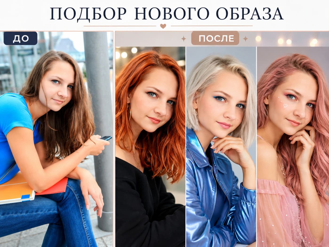 Подбор нового образа по фото